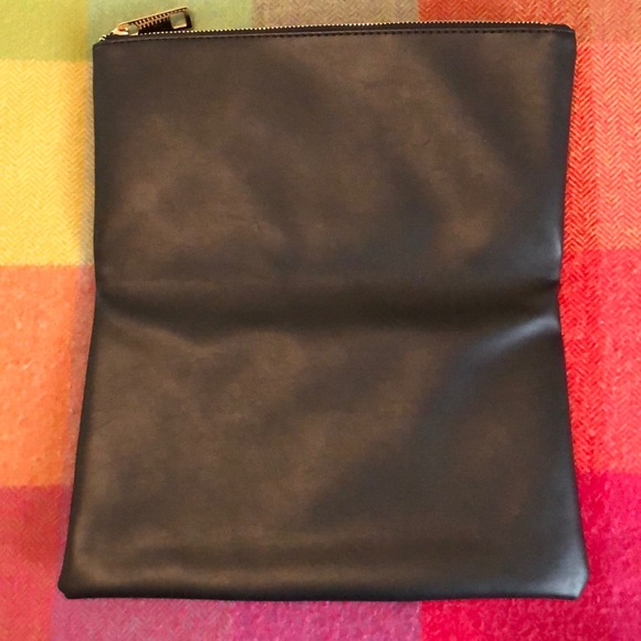 Summer & Rose Vegan Leather Foldover Clutch - Picture 2 of 4